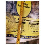 6 Colorful Shrine Circus Posters  18"x24"