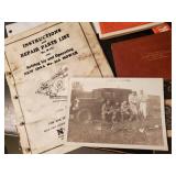 Vintage Manuals paperwork wallets and photos