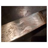 Beautiful 29" Long Machete with Sheath Wow!!