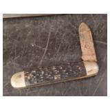 5 Pocket knives in good conditioin Forest-Master, Sabre, Colonial Some very Old!!