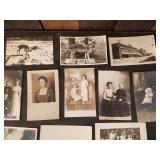 Lot of Very Cool RPPC Vintage Postcards  Railroad Accident, Fergus Falls Old Folks Home, Tornado, and More!