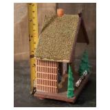 Classic German Weather House Used to predict Humidity