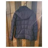 Size Small Like new True Down Filled Calvin Klein Jacket Black