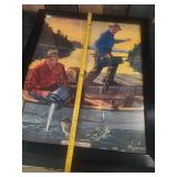 Grain Belt Beer J.F. Kernan End of a tough Day Framed Artwork