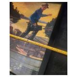 Grain Belt Beer J.F. Kernan End of a tough Day Framed Artwork