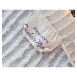 Beautiful Large Chenille sewn Penneys Fashion Manor Bed Spread