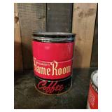 Rare Vintage Coffee Tins, Butter-Nut, Dependon, Flame Room and others