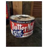 Rare Vintage Coffee Tins, Butter-Nut, Dependon, Flame Room and others