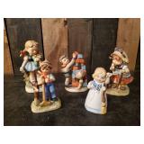 Vintage Ceramic Figurines, Lefton, Original Arm Art Creations, and others