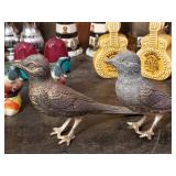 Assorted Lot of Various Salt and Pepper Shakers One Set Uranium glass - See Pictures