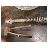 misc Vintage Lot Shoe Shine Kit, Universal Military Head Phones, Ball Jar and more