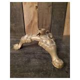 Heavy Tri Foot Cast Iron Flag/Sign Post Holder