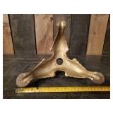 Heavy Tri Foot Cast Iron Flag/Sign Post Holder
