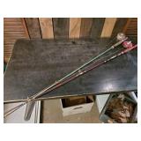 Vintage Fly Fishing rods with Reels Holiday, Oren-o-Matic