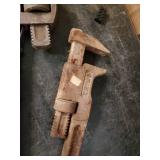 3 Extra Large Pipe Wrenches P&C -Trimo, 3 sizes