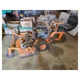 Scag Riding Lawn Mower with Kawasaki FC540V Engine - Needs Deck Repair (Spindle)