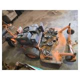 Scag Riding Lawn Mower with Kawasaki FC540V Engine - Needs Deck Repair (Spindle)