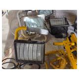 Halogen Work Lights with Tripods