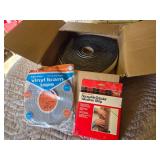 Frost King Vinyl Foam Tape and 3M Reusable Tubular Weather Strip, Large Roll of Weather Stripping