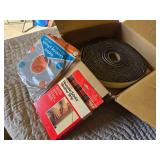 Frost King Vinyl Foam Tape and 3M Reusable Tubular Weather Strip, Large Roll of Weather Stripping