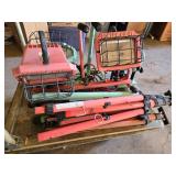 Larger Sized Commercial Electric and Power Light Work Lights with Tripod Stands