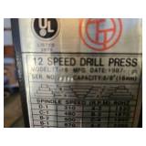 12 Speed TT-16 Drill Press by Target Machinery Co., Ltd. - Bench Clamp Broken