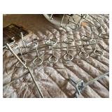 Metal garden stakes, hooks, and supports including Andyhooks Uplights Tool and other accessories