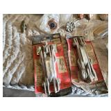 Lot of Hardware and Accessories including Storm Window Adjusters, Drawer Pulls, and Miscellaneous Hardware