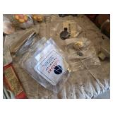 Lot of Hardware and Accessories including Storm Window Adjusters, Drawer Pulls, and Miscellaneous Hardware