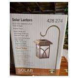 Hampton Bay Solar Lantern Model 428 274 Set of 9