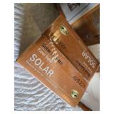 Hampton Bay Solar Lantern Model 428 274 Set of 9