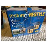 Restore & Restyle Solar Accent Lights and Assorted Garden Solar Lights
