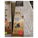 Easy Home Under Sink Caddy, 3 Tier Wire Cart, and Clothes Drying Rack