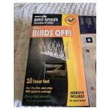 Bird-X Bird Spikes, PRO-DF Address Plaque, and Architectural Mailboxes Cielo