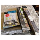 Easy Home Expandable Under Sink Shelf, Clothes Drying Rack, and Expandable Garment Rack Lot