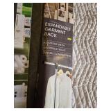 Easy Home Expandable Under Sink Shelf, Clothes Drying Rack, and Expandable Garment Rack Lot