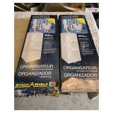 Stack-A-Shelf Stackable Storage Organizer Model SSO-1, Two Units