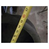 Plastic cauldrons, Halloween decoration - Lot of 6