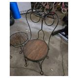 Iron Patio Set with Chairs and Table