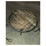 Iron Patio Set with Chairs and Table