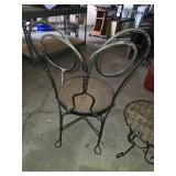 Iron Patio Set with Chairs and Table