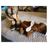 Sorel Waterproof Boots Size 10, Brown Suede Boots Size 10