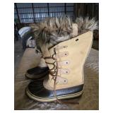 Sorel Waterproof Boots Size 10, Brown Suede Boots Size 10