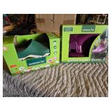 GARDENLINE Garden Clogs  (size 7/8)  and Ladies Garden Boots (size 9)
