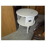 Assorted Furniture Lot including Wooden Tables and Shelving Units