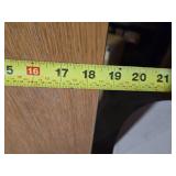 Assorted Furniture Lot including Wooden Tables and Shelving Units