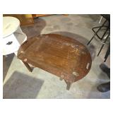 Assorted Furniture Lot including Wooden Tables and Shelving Units