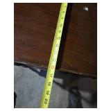 Vintage Wooden Furniture including Side Table, Pedestal Stand, and End Table