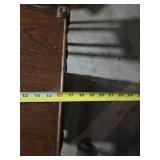 Vintage Wooden Furniture including Side Table, Pedestal Stand, and End Table