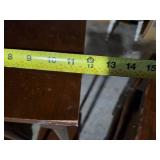 Vintage Wooden Furniture including Side Table, Pedestal Stand, and End Table